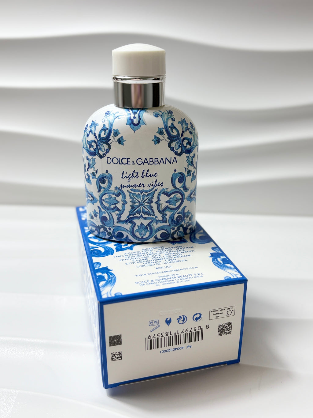 Dolce & Gabbana Light Blue Summer Vibes Pour Homme Eau de Toilette 125 ml